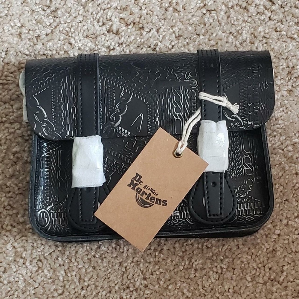 Dr. Martens Arcadia Emboss Leather Crossbody